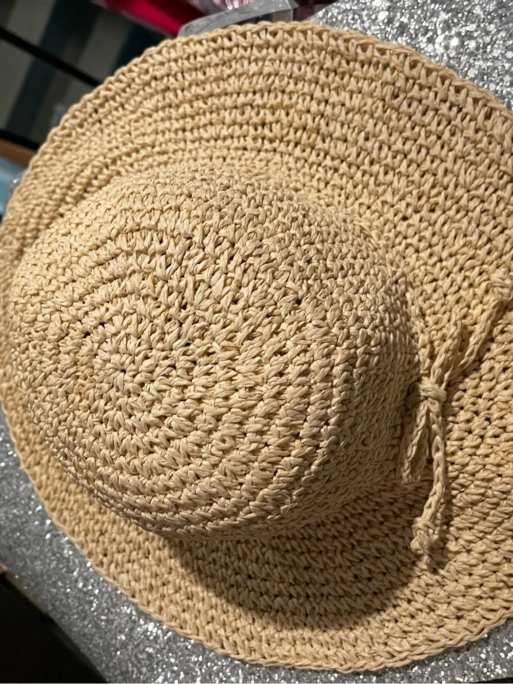 Woven Straw Sun Hat - Natural baby gap